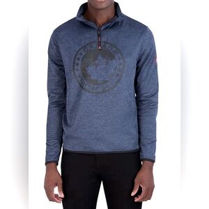 NWT - Canada Weather Gear 1/4 Zip Birdseye Sweater